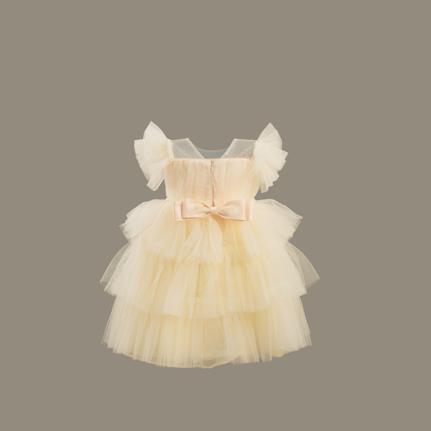 PRIYANNA Layered Tulle Dress