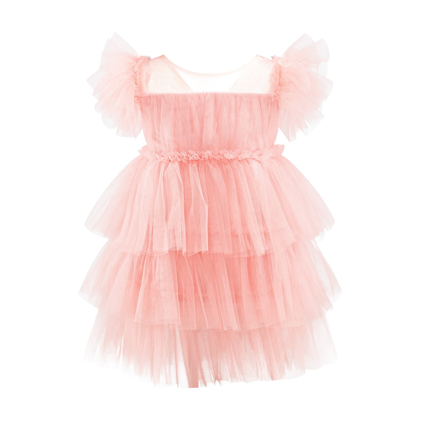 PRIYANNA Layered Tulle Dress