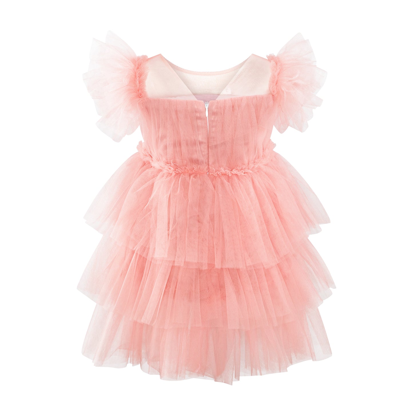 PRIYANNA Layered Tulle Dress