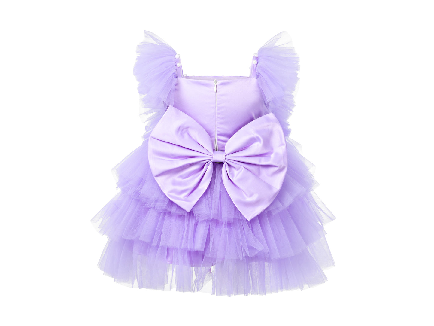 CLARA Pearl Tulle Dress